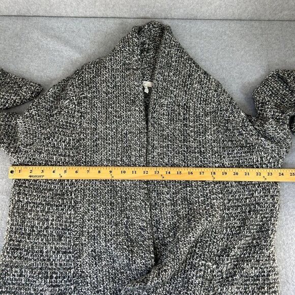 Joie Size Solone Metallic Gray Sweater Open Cardigan Sweater Chunky Knit Revolve - Picture 15 of 16